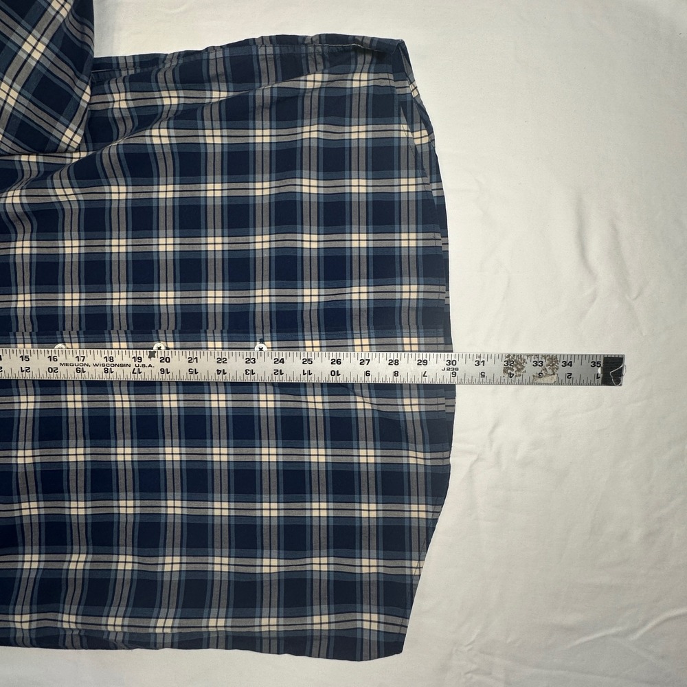 Southern Tide Mens Plaid Long Sleeve Button Down Cotton Shirt Classic Fit Medium - Picture 7 of 10